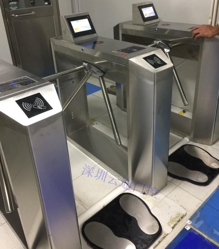 ESD防靜電三輥閘，帶顯示屏